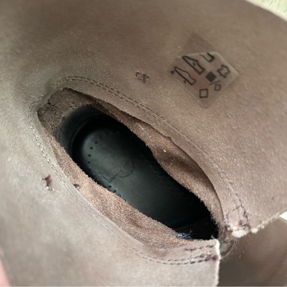 Dr. Marten Slip-on Brown Kristy Boots Size 7 - Picture 10 of 11